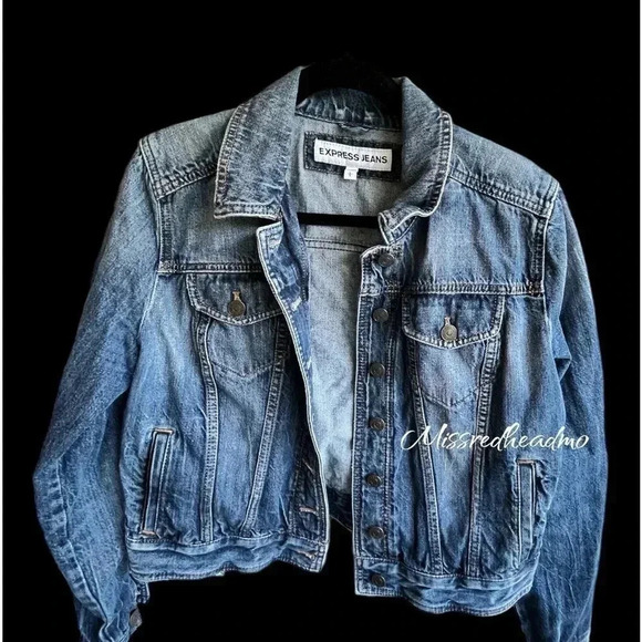 Express Jackets & Blazers - Express Denim Jacket - Large
